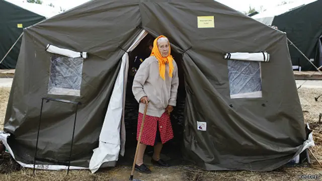 Беженка из Донецка