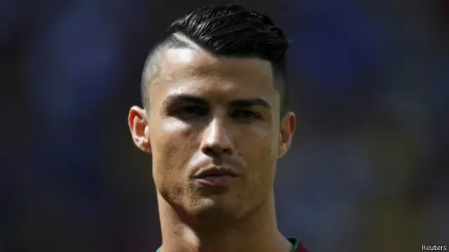 Gaya rambut Christiano Ronaldo, ternyata, tidak berdampak pada penampilannya di lapangan.