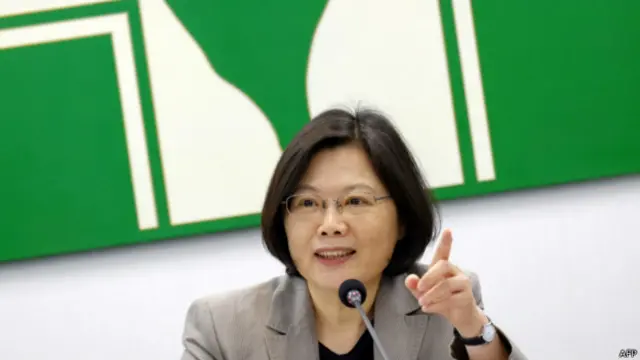 民进党主席蔡英文（01/07/2014）