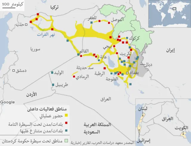 تازہ جنگی کامیابی کے بعد داعش کے جنگجوؤں کا اگلا نشانہ عراقی سرحد کے اندر کے قصبے ہوں گے۔