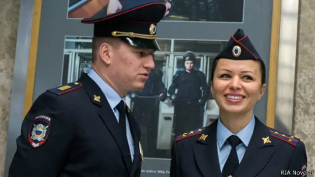 Полицейские Москвы