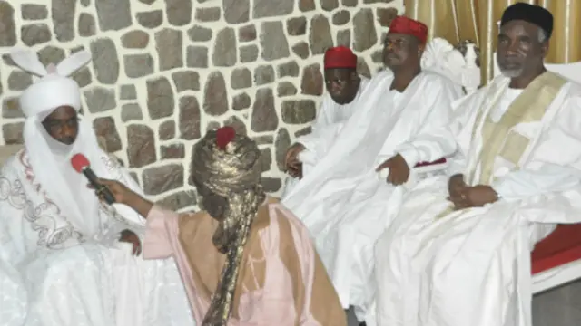 Gwamnonin arewacin Nigeria sun taya sabon sarki murna