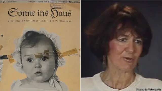 bebê judeu na revista de propaganda nazista