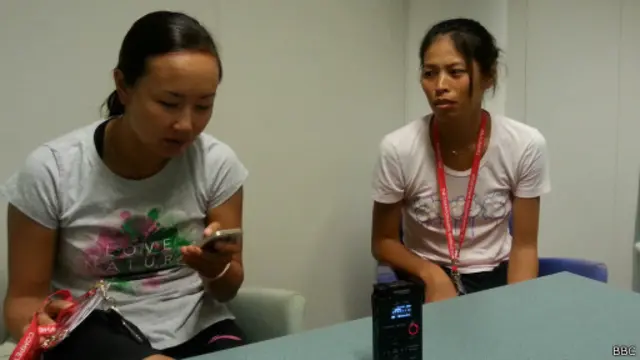 谈到比赛结束后的感觉时，谢淑薇说了一句“解脱了”。