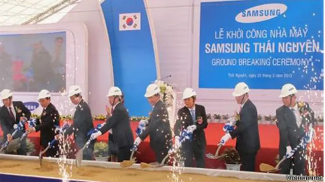 Samsung còn có hai nhà máy sản xuất khác tại Việt Nam