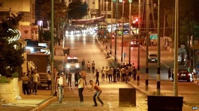 اعتراضات شب هنگام فلسطینی ها هنوز ادامه دارد