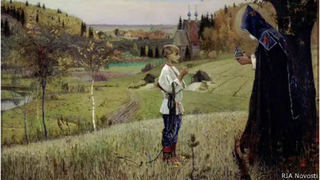 "Видение отроку Варфоломею" (Михаил Нестеров)