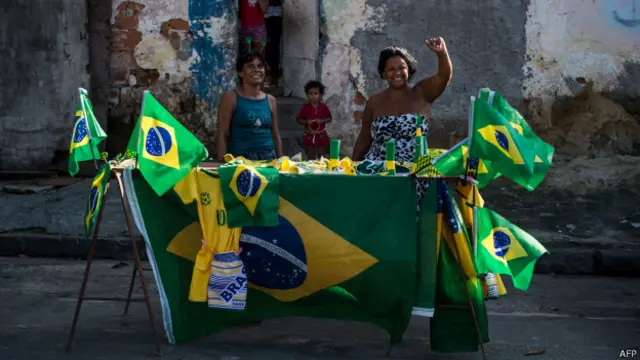 Ambulantes no Rio (Foto AFP)