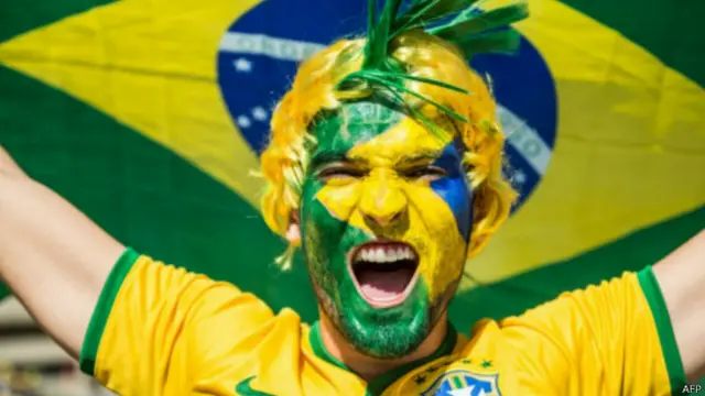 Torcedor brasileiro (AFP)