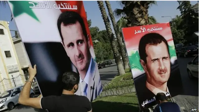 الأسد فاز بفترة رئاسية ثالثة في الانتخابات الأخيرة التي رفضتها الدول الكبرى.