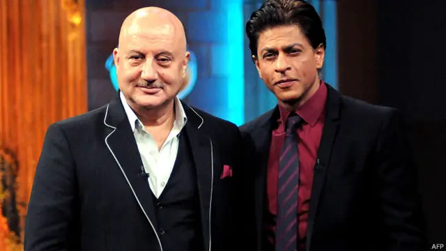 अनुपम खेर, शाहरुख़ ख़ान