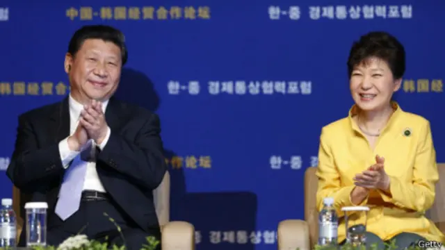 朴槿惠和习近平