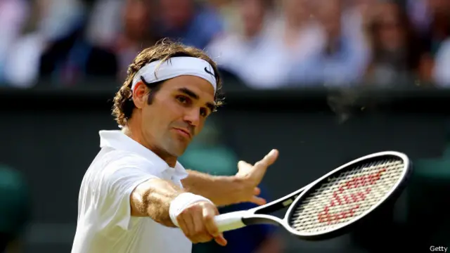 टेनिस खिलाड़ी रोजर फ़ेडरर