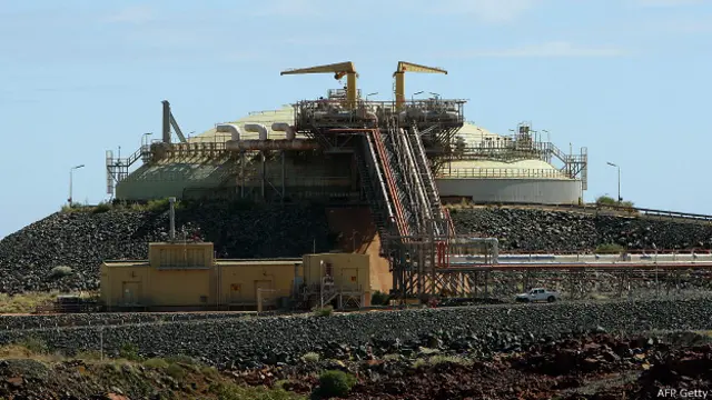 Терминал СПГ в Австралии