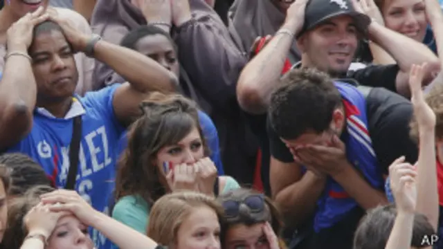 Французские болельщики