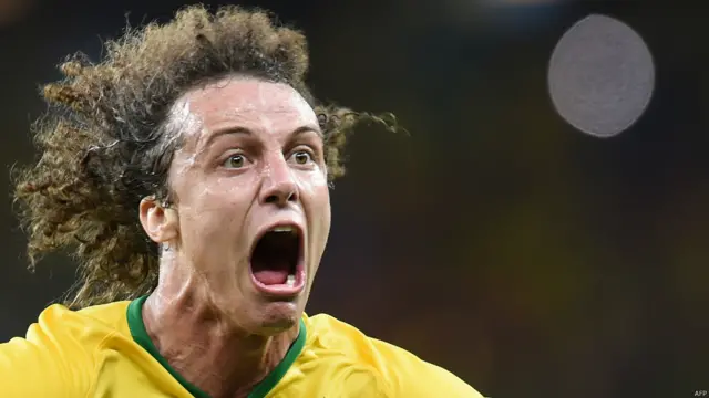 David Luiz lo gritó.