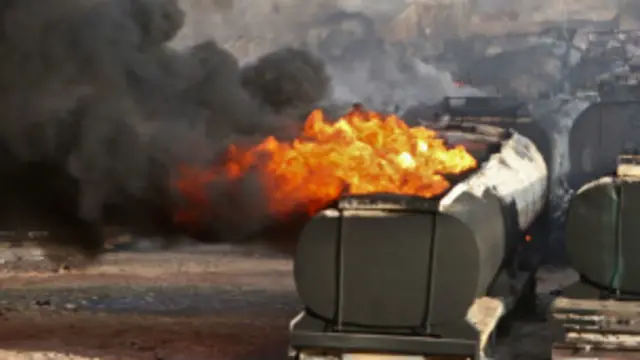 خیبر ایجنسی میں نیٹو ٹینکروں پر آٹھ دنوں میں تین حملے ہو چکے ہیں