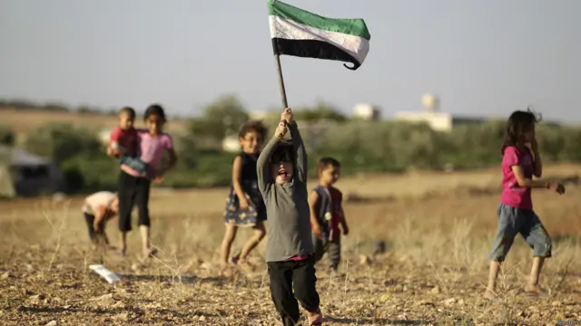 सीरिया, शरणार्थी, बच्चे