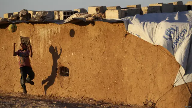 सीरिया, शरणार्थी, बच्चे