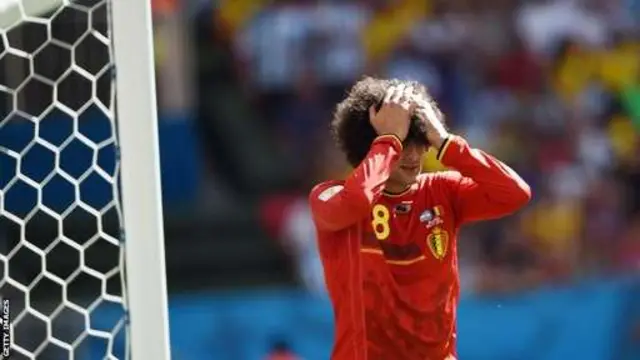 Tiền vệ Faillani cố gắng tạo dấu ấn ở hiệp hai.