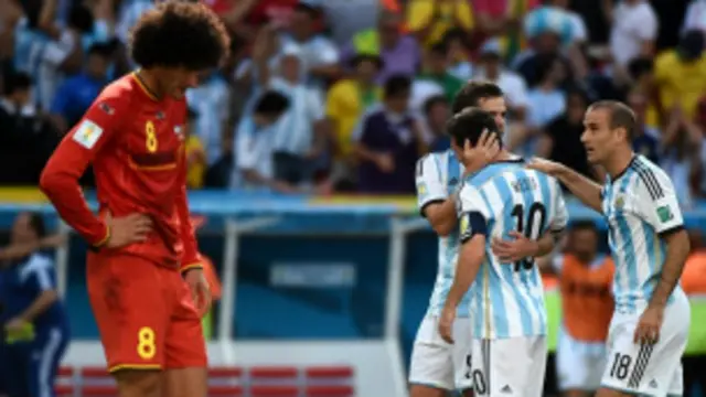 ارجنټاني د لوبې په لومړيو دقيقو کې وکړای شو سيالې لوبډلې ته ګول ورکړي