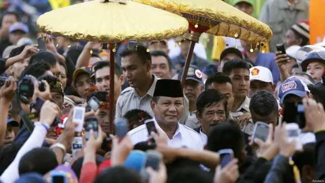 Prabowo kampanye di Bandung
