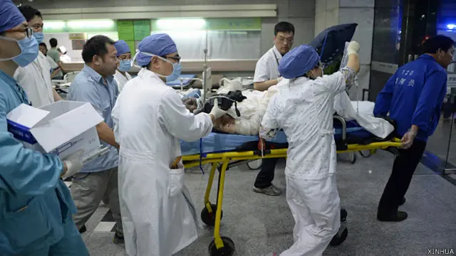 广州今年早些时候还举行过公交突发事件演练（新华社图片）