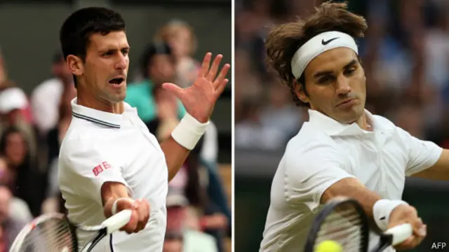 Djokovic y Federer