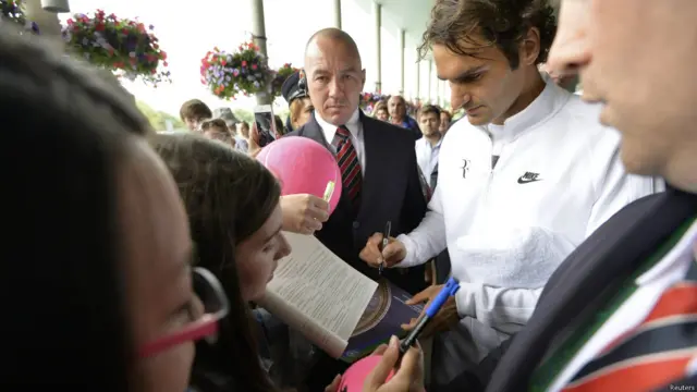 او یکی از محبوب ترین تنیس بازان جهان است