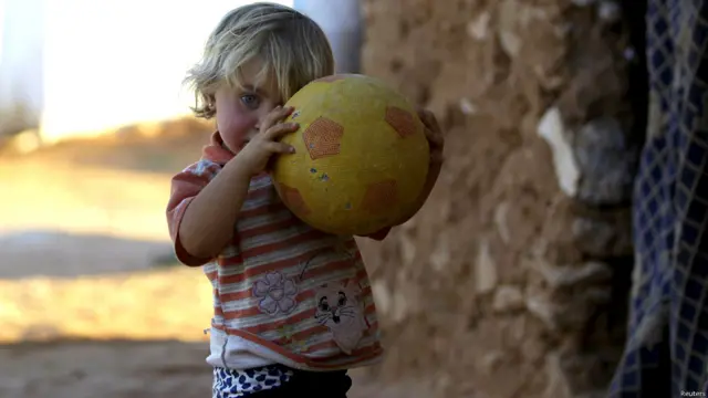 सीरिया, शरणार्थी, बच्चे