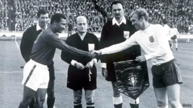 Laga semi final Inggris-Portugal di Piala Dunia 1966 merupakan penampilan terbaik Inggris di kejuaraan itu.