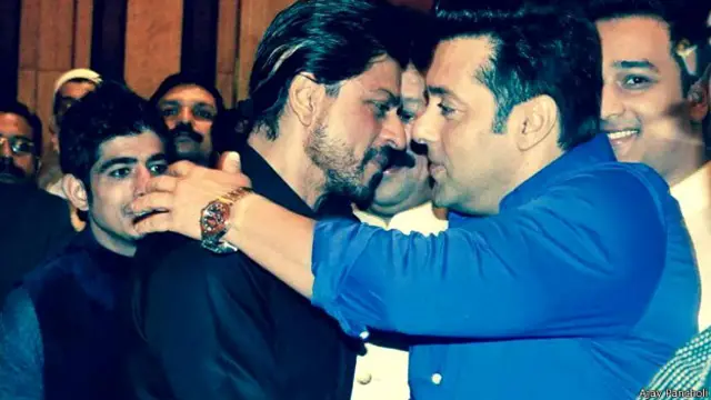 सलमान ख़ान और शाहरुख़ ख़ान