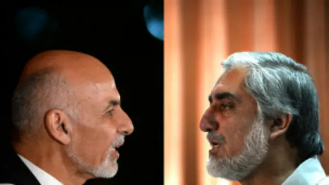 دو نامزد مشغول گفت‌وگوها روی چگونگی تشکیل دولت وحدت ملی هستند