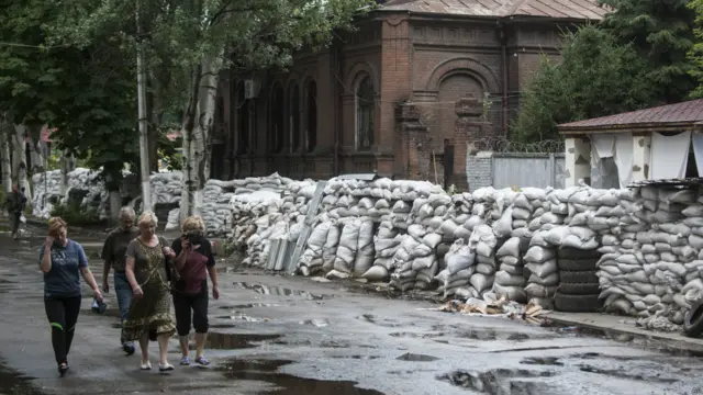 Центр Славянска