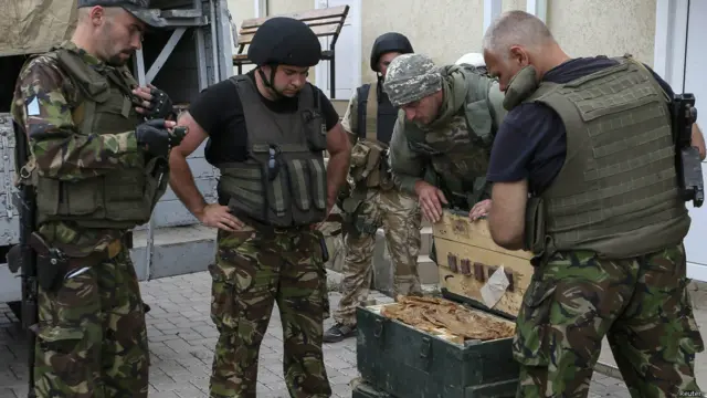 Боеприпасы сепаратистов