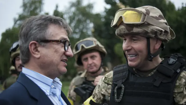 Сергей Тарута и Валерий Гелетей