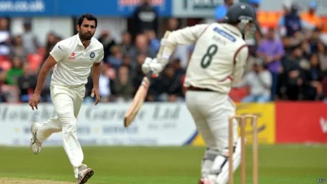 محمد شامی انڈیا کی ٹیم میں شامل ہونے والے نئے فاسٹ بولروں میں سے ایک ہیں