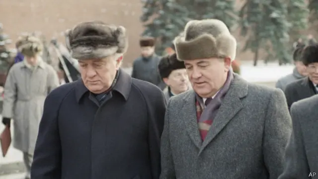 Шеварднадзе і Горбачов