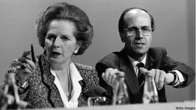 Норман Теббит и Маргарет Тэтчер