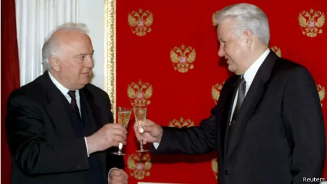 Шеварнадзе і Горбачов