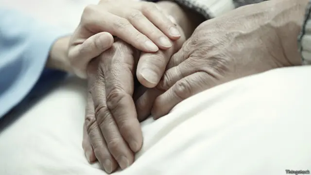 Молодая и старая рука