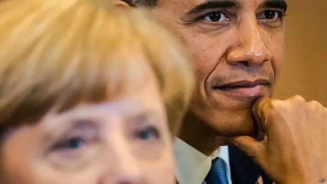 Merkel y Obama