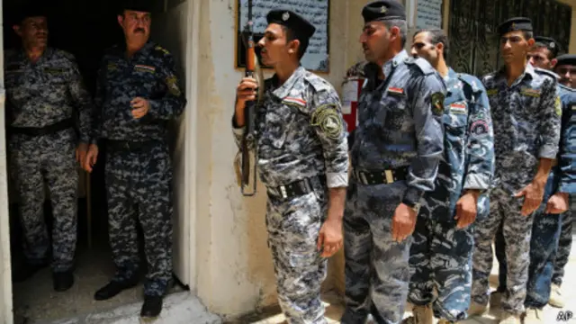 Fuerzas de seguridad iraquíes