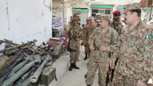 جنرل راحیل شریف کا کہنا تھا کہ پاکستانی فوج فاٹا میں طویل المدت اور پائیدار امن کے لیے کوشاں رہے گی