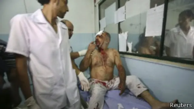 Heridos ataques de Israel