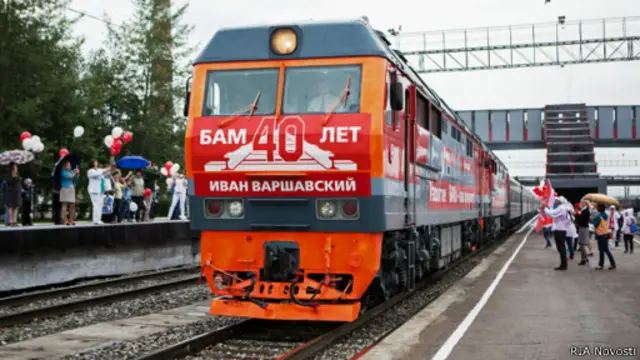 Поезд на БАМе