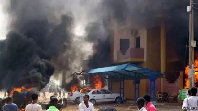 مظاهرات احتجاجية في السودان ضد البشير