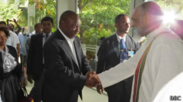 රමපෝසා මැදිහත්වීම 'ජාත්යන්තර ප්රජාව නොමඟ යැවීමේ උත්සාහයක්'