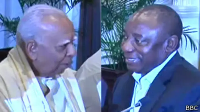 රමපෝසා සහ දෙමළ ජාතික සන්ධානය අතර ජාතික ගැටලුව පිළිබඳව සාකච්ඡා