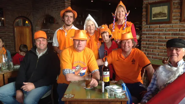 Colectividad holandesa en el pueblo de Tres Arroyos, en el provincia de Buenos Aires